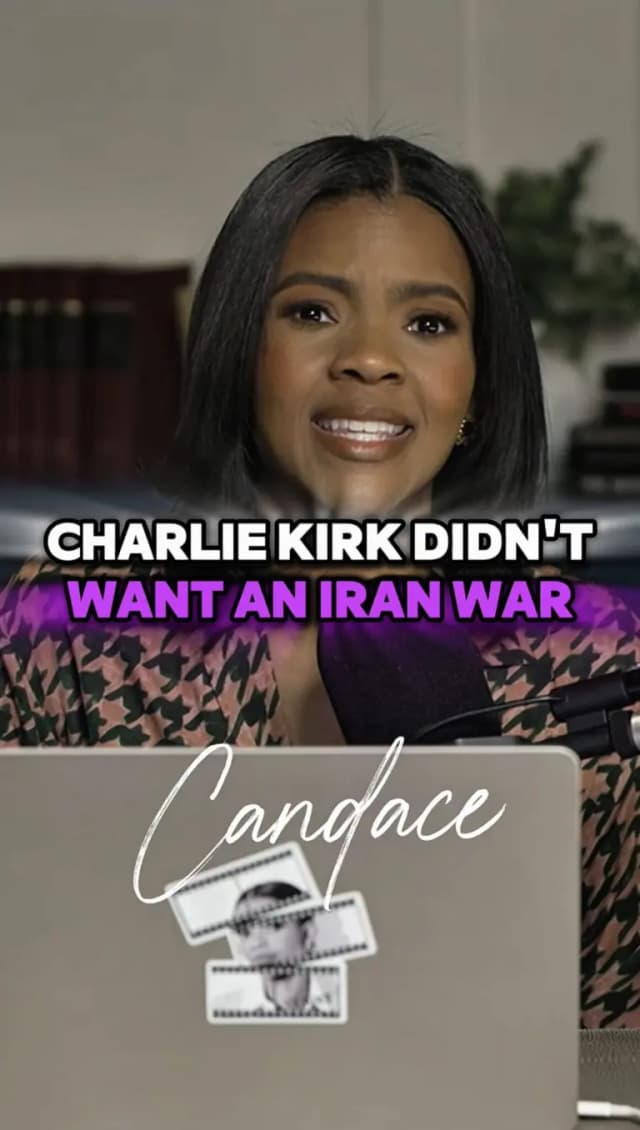Charlie Kirk Didn’t Want An Iran War